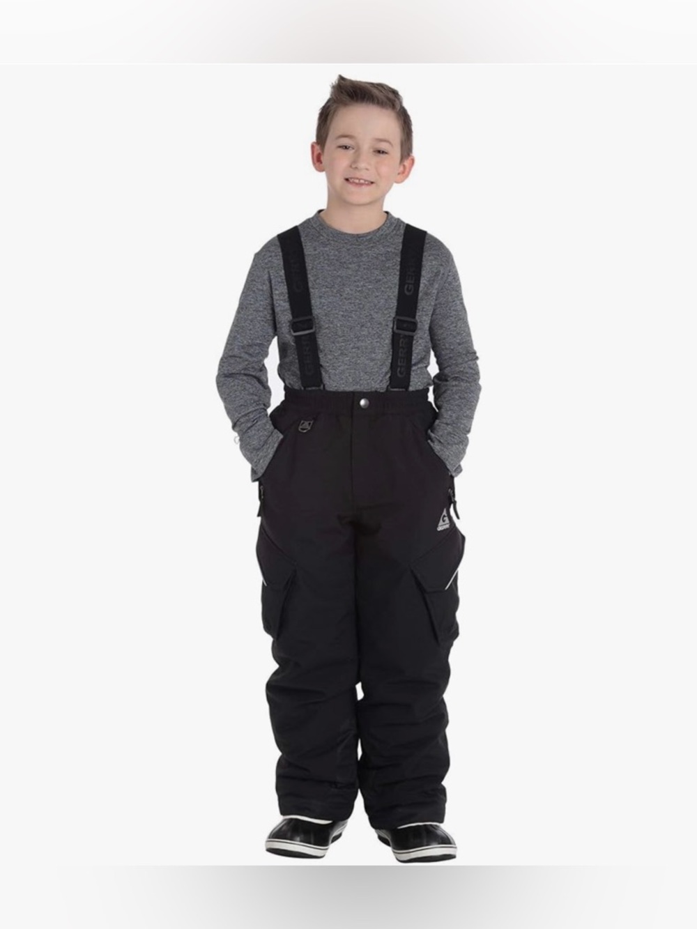 ✨GERRY- KIDS SNOW PANTS BOTTOMS (NO SUSPENDERS) SZ SMALL 7/8
